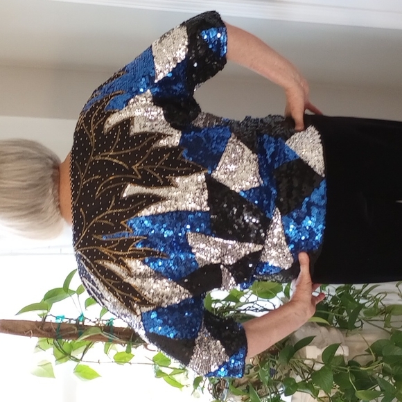 Sequined Party Top - Picture 4 of 5